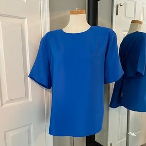 Notations Blouse Royal Blue